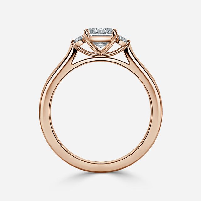 Clare Rose Gold Engagement Ring
