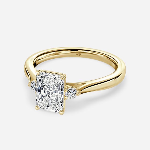 Clare Yellow Gold Engagement Ring