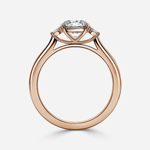 Clare Rose Gold Engagement Ring