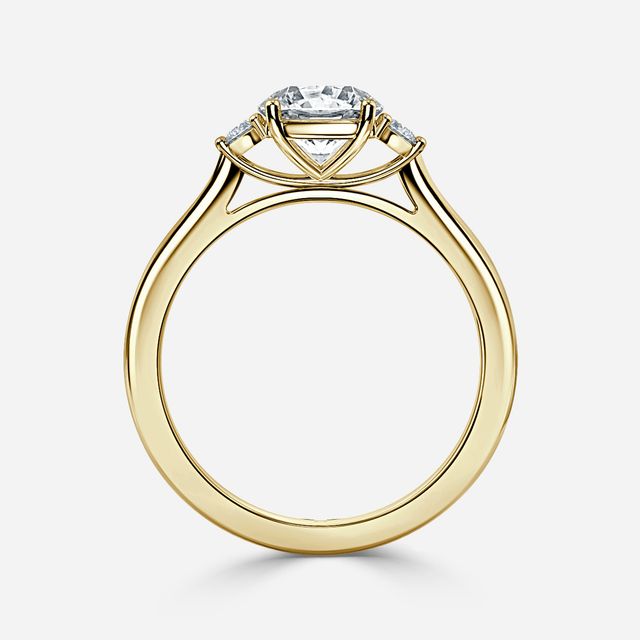 Clare Yellow Gold Engagement Ring