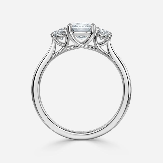 Belle White Gold Engagement Ring