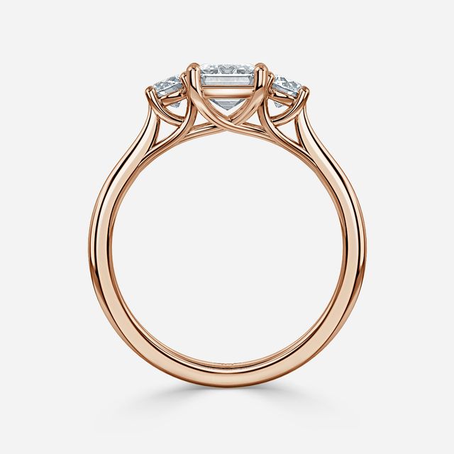 Belle Rose Gold Engagement Ring