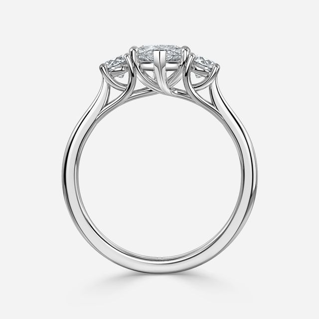 Belle White Gold Engagement Ring