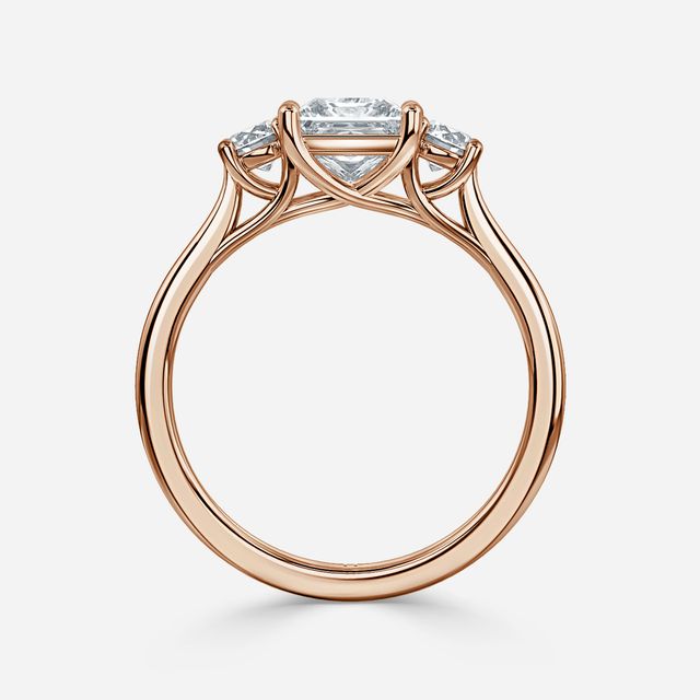Belle Rose Gold Engagement Ring