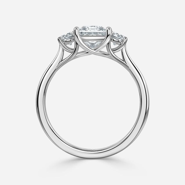 Belle White Gold Engagement Ring