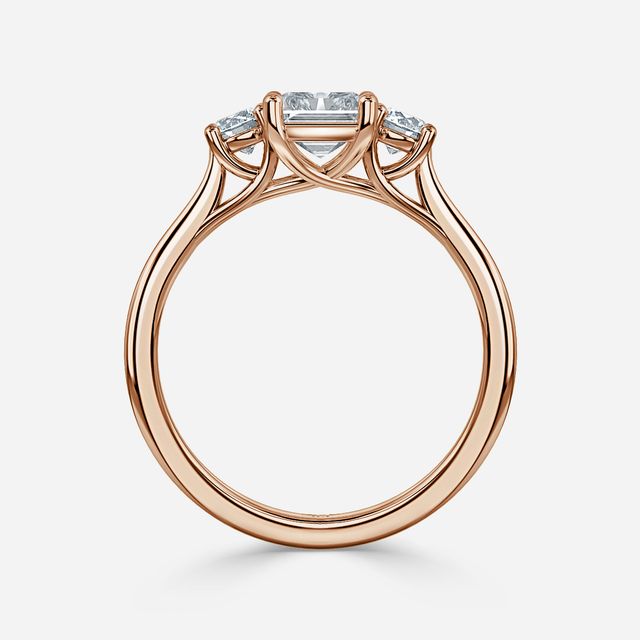Belle Rose Gold Engagement Ring