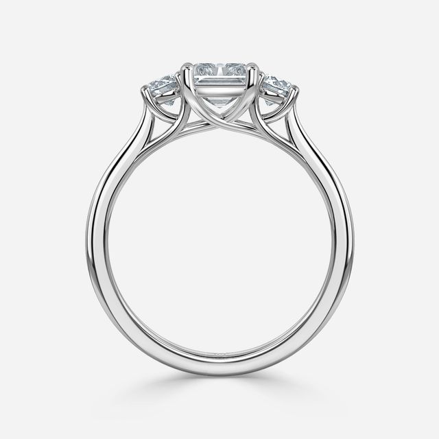 Belle Platinum Engagement Ring