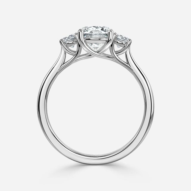 Belle White Gold Engagement Ring