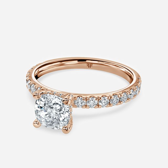 Xena Rose Gold Engagement Ring