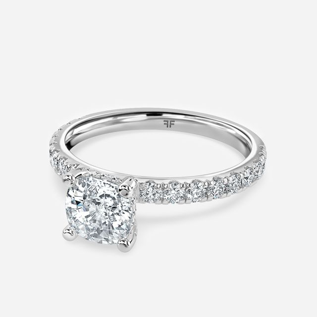 Xena White Gold Engagement Ring