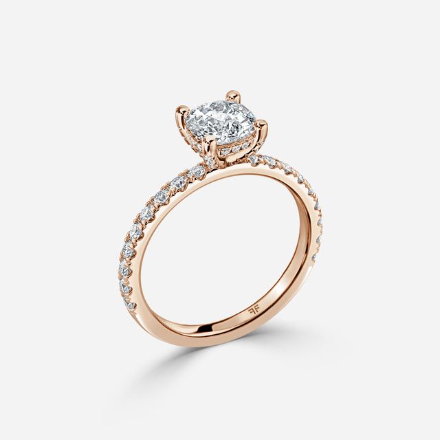 Xena Rose Gold Engagement Ring