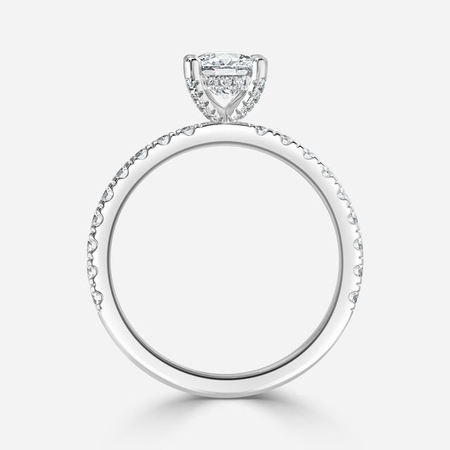 Xena White Gold Engagement Ring