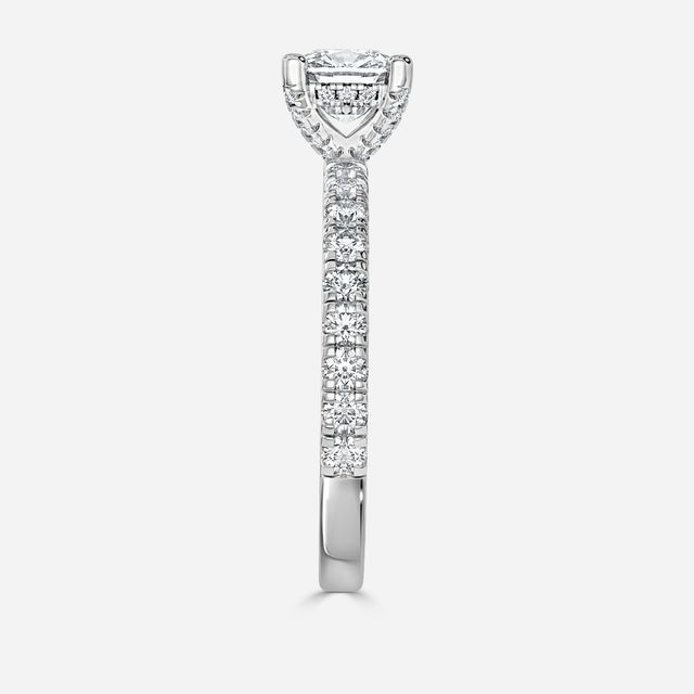 Xena White Gold Engagement Ring