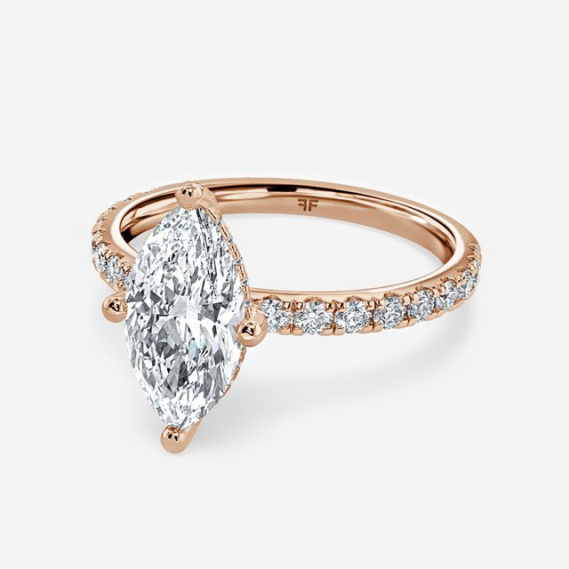 Xena Rose Gold Engagement Ring