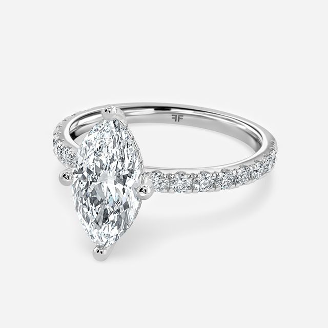 Xena White Gold Engagement Ring