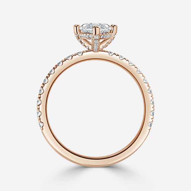 Xena Rose Gold Engagement Ring
