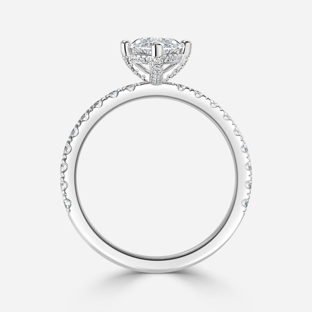Xena White Gold Engagement Ring