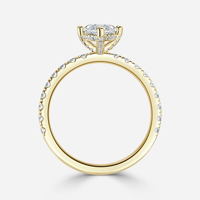 Xena Yellow Gold Engagement Ring
