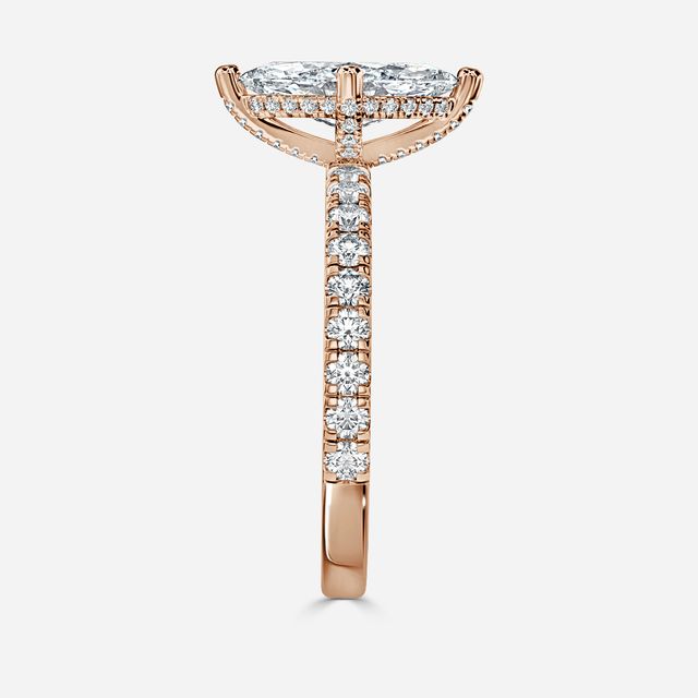 Xena Rose Gold Engagement Ring