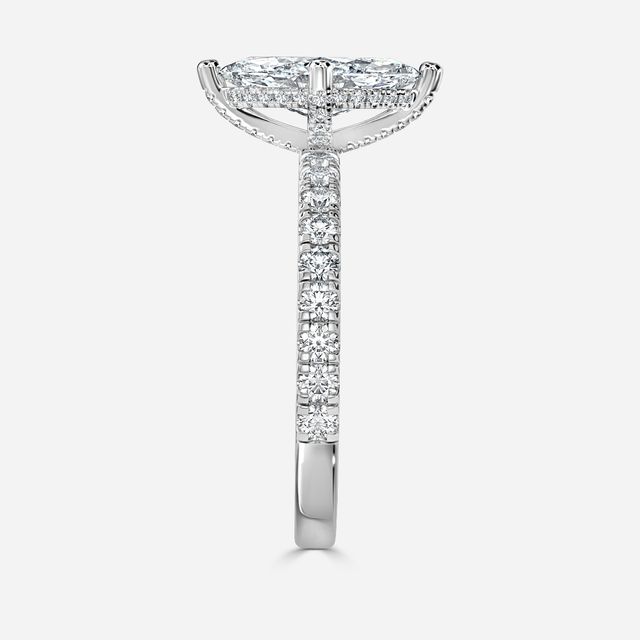 Xena White Gold Engagement Ring