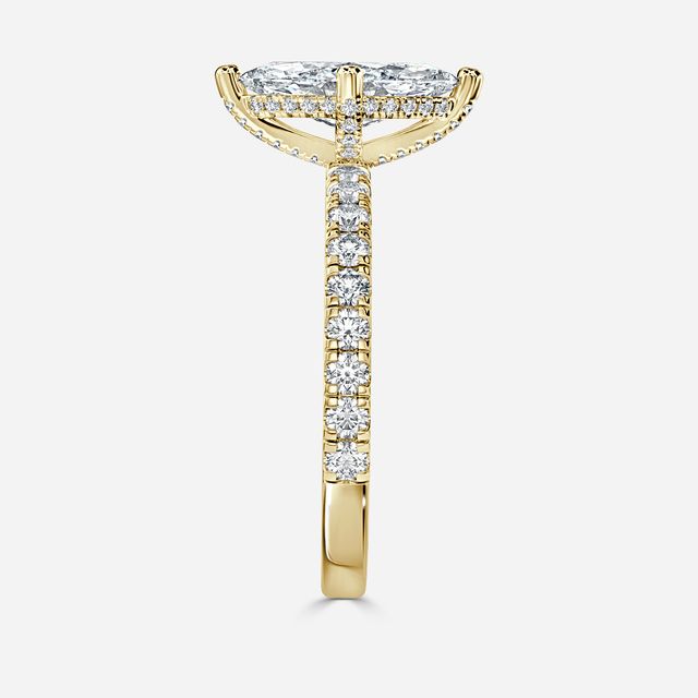 Xena Yellow Gold Engagement Ring