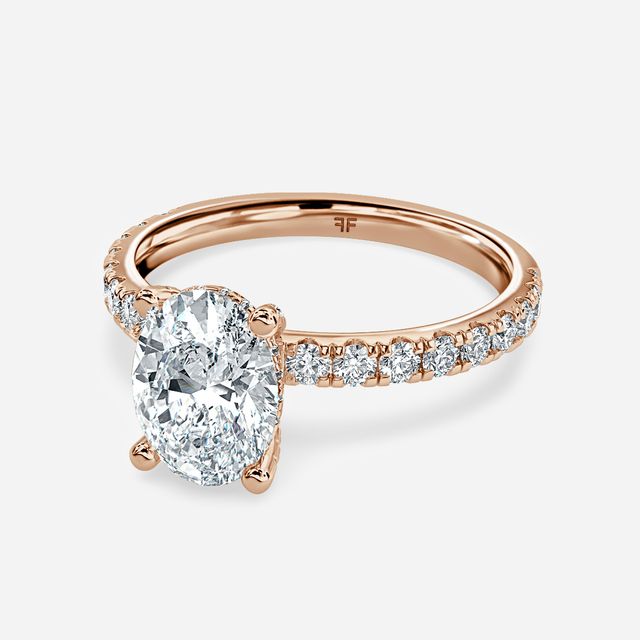 Xena Rose Gold Engagement Ring