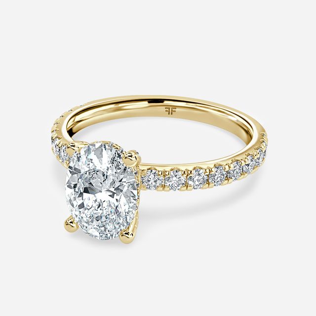 Xena Yellow Gold Engagement Ring