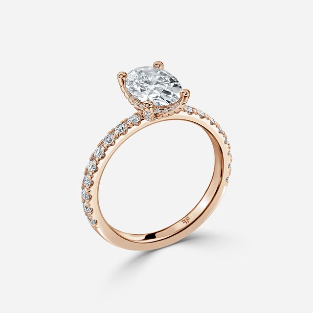 Xena Rose Gold Engagement Ring