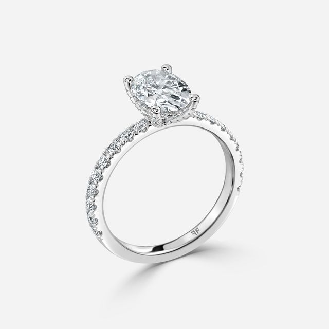 Xena Platinum Engagement Ring