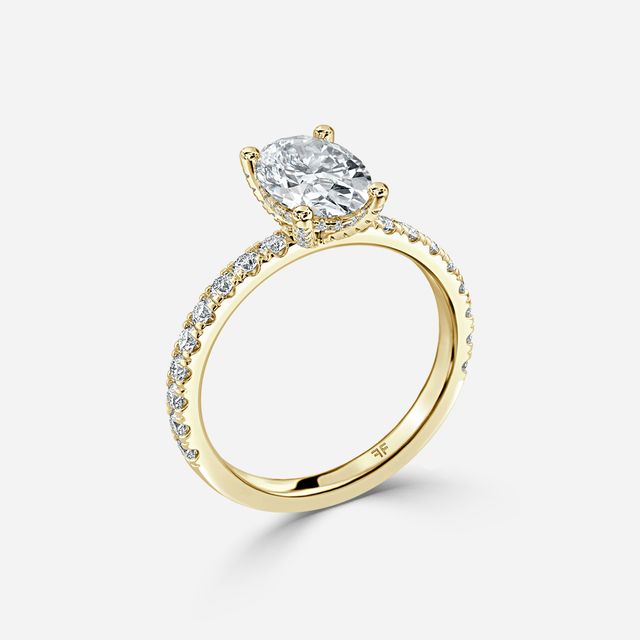 Xena Yellow Gold Engagement Ring