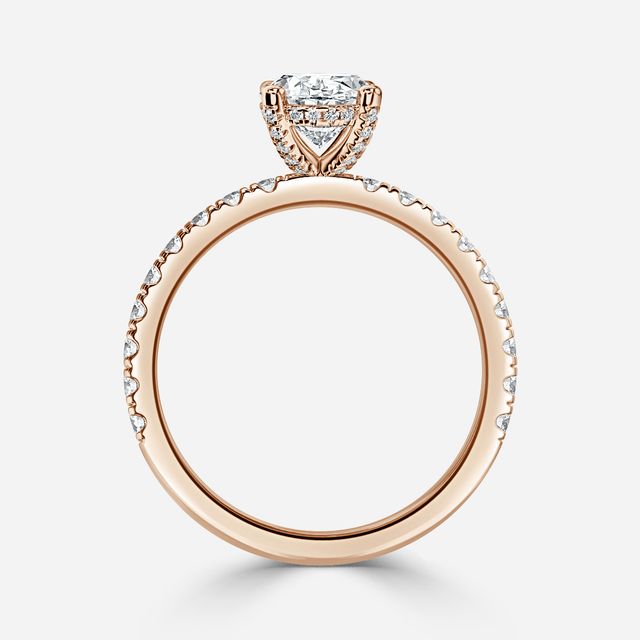 Xena Rose Gold Engagement Ring