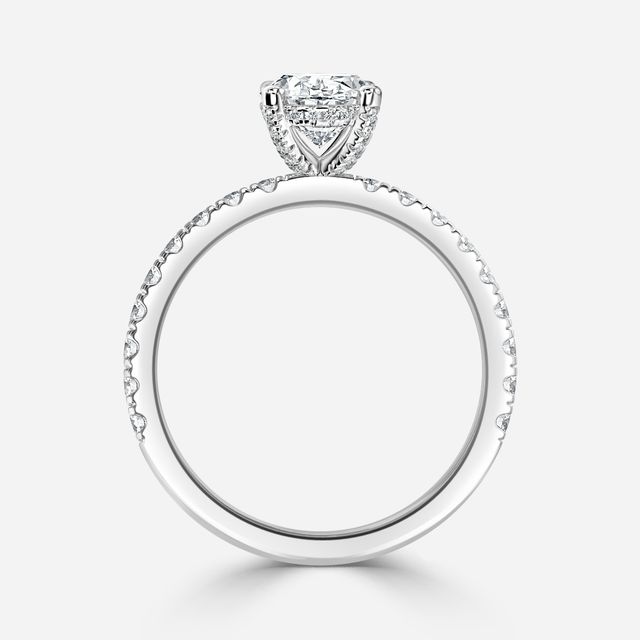 Xena Platinum Engagement Ring