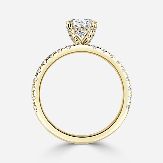 Xena Yellow Gold Engagement Ring