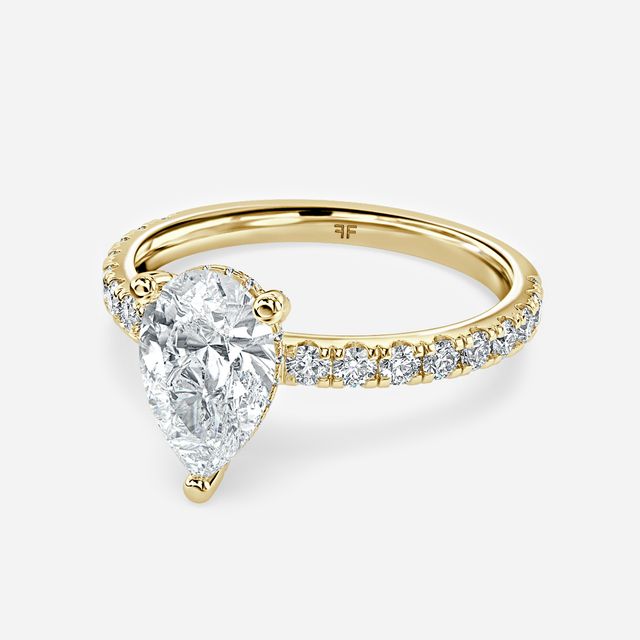 Xena Yellow Gold Engagement Ring