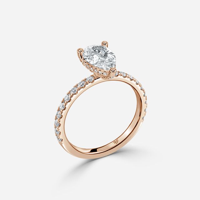 Xena Rose Gold Engagement Ring