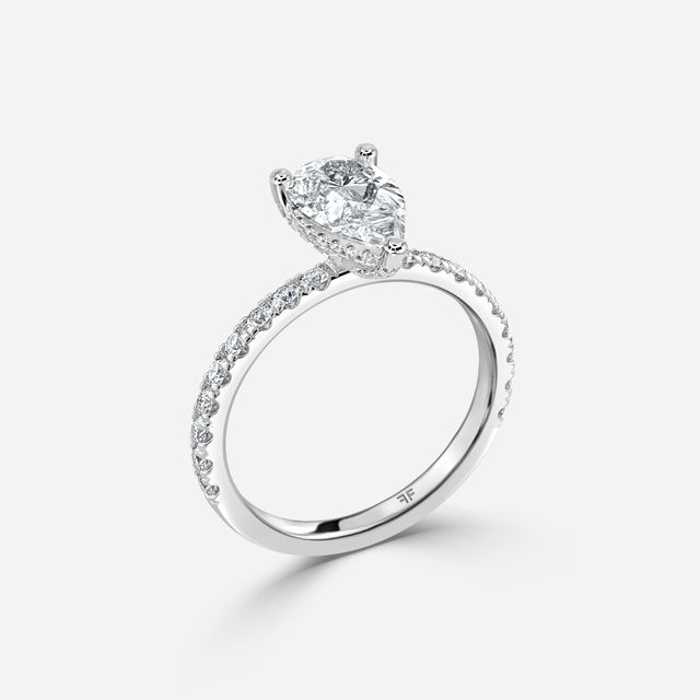 Xena Platinum Engagement Ring