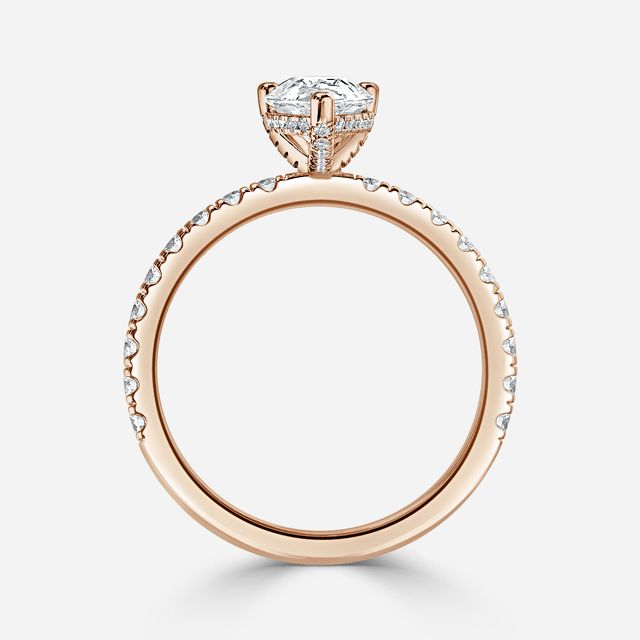 Xena Rose Gold Engagement Ring