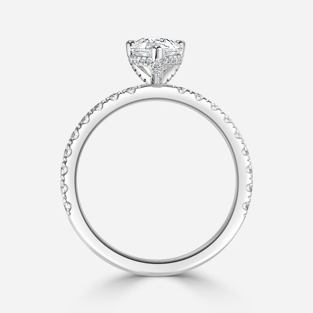Xena Platinum Engagement Ring