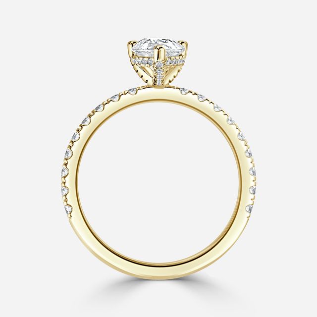 Xena Yellow Gold Engagement Ring