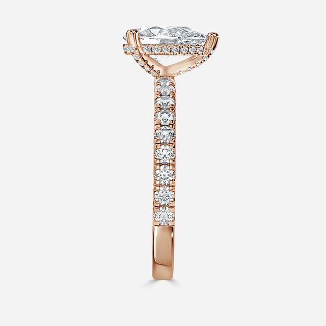 Xena Rose Gold Engagement Ring