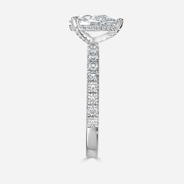 Xena Platinum Engagement Ring