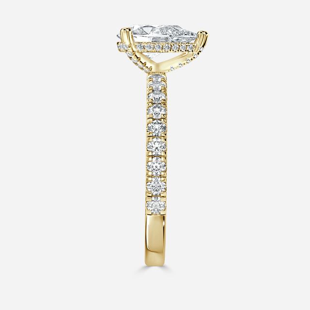 Xena Yellow Gold Engagement Ring