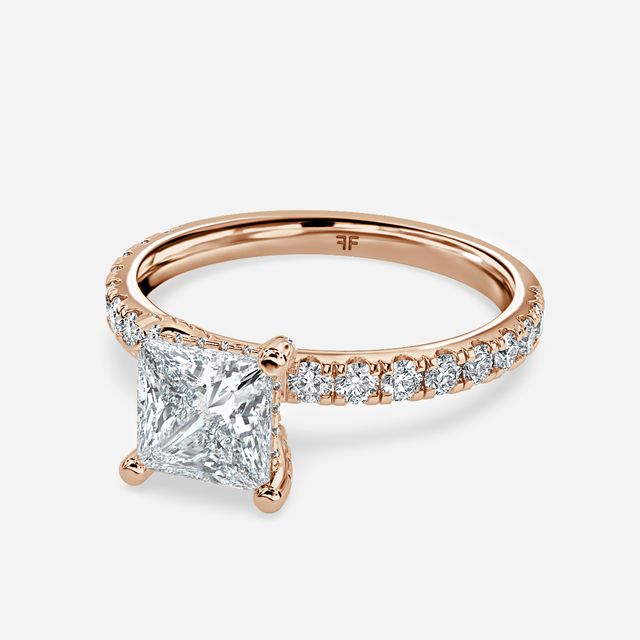 Xena Rose Gold Engagement Ring