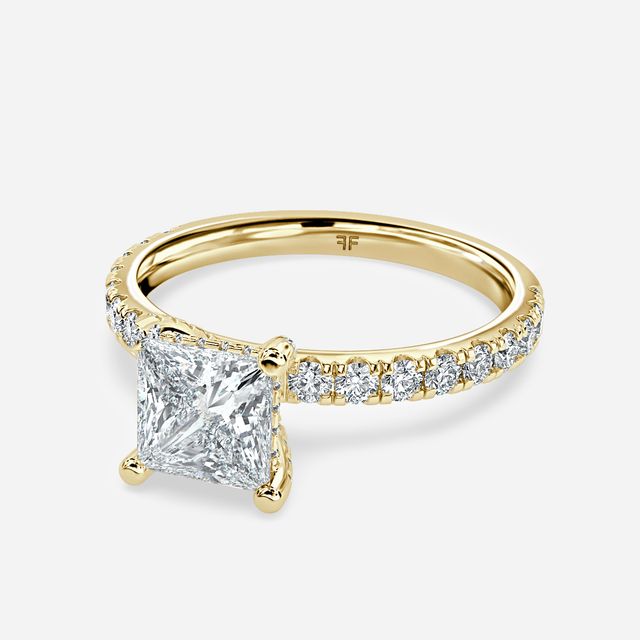 Xena Yellow Gold Engagement Ring