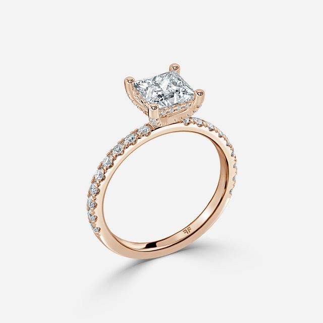 Xena Rose Gold Engagement Ring