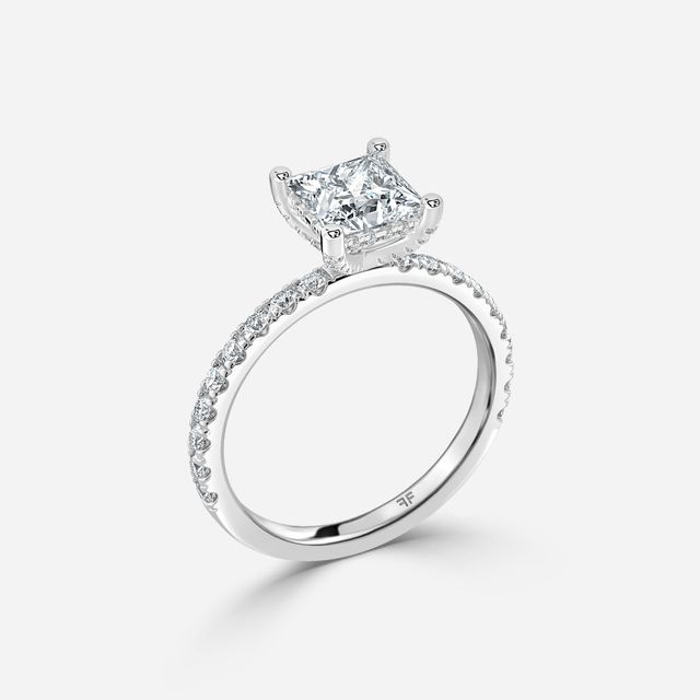 Xena White Gold Engagement Ring