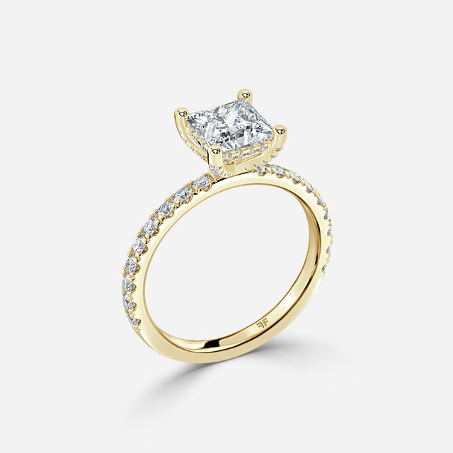 Xena Yellow Gold Engagement Ring