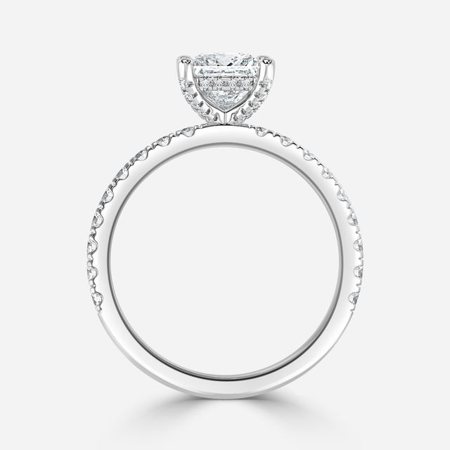 Xena White Gold Engagement Ring