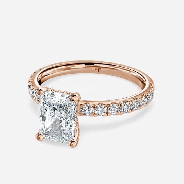 Xena Rose Gold Engagement Ring