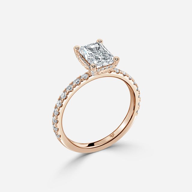 Xena Rose Gold Engagement Ring